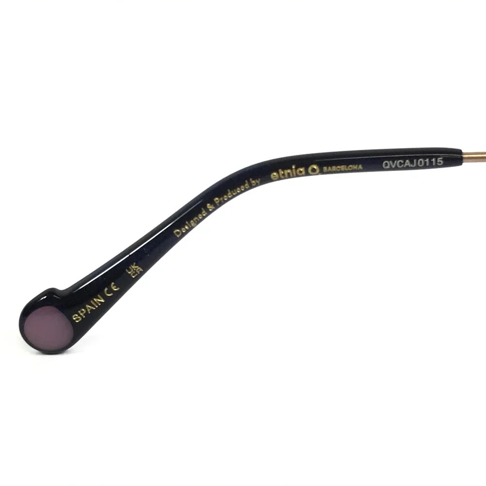 Etnia Barcelona Eyeglasses Frames DORIA BLPG Blue Pink Gold Cat Eye 55-18-142